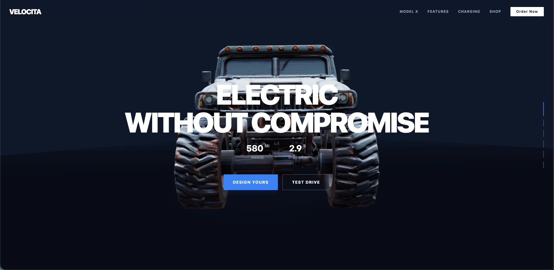 VELOCITA project preview
